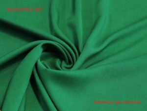 Ткань штапель цвет зелёный